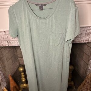 Free Fly Apparel Bamboo Flex Dress Mint Green Dress